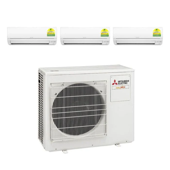 Mitsubishi System 3 Aircon MXY-3H28VG/2XMSXY-FP10VG/1XMSXY-FP13VG