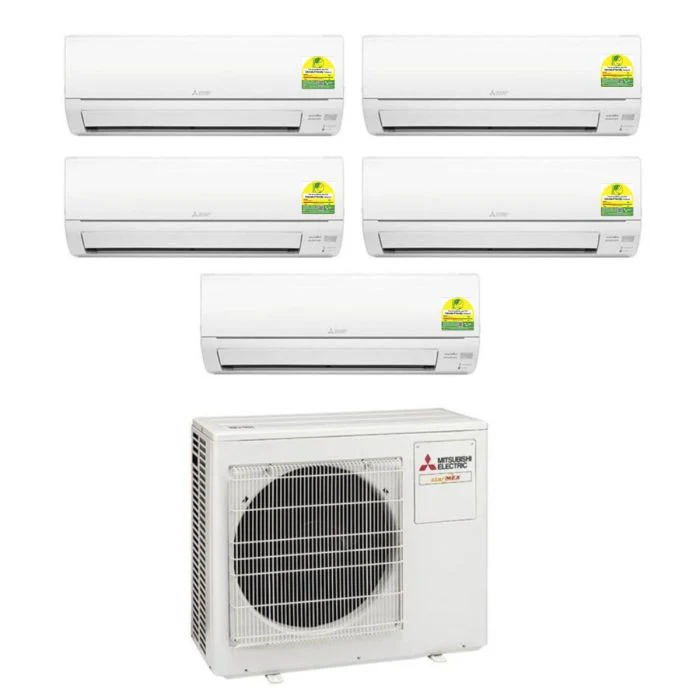 Mitsubishi System 5 Aircon MXY-5H48VG/4XMSXY-FP10VG/1XMSXY-FP18VG