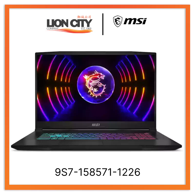 MSI 9S7-158571-1226 Katana 15 B13UDXK-1226SG Gaming Laptop