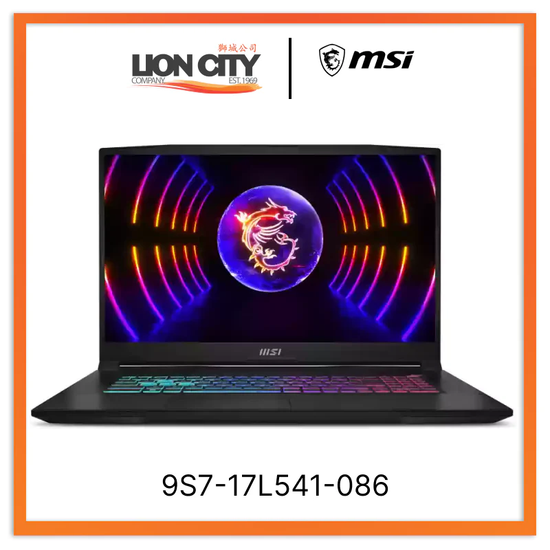 MSI 9S7-17L541-086 KATANA 17 B13VFK-086SGH Gaming Laptop