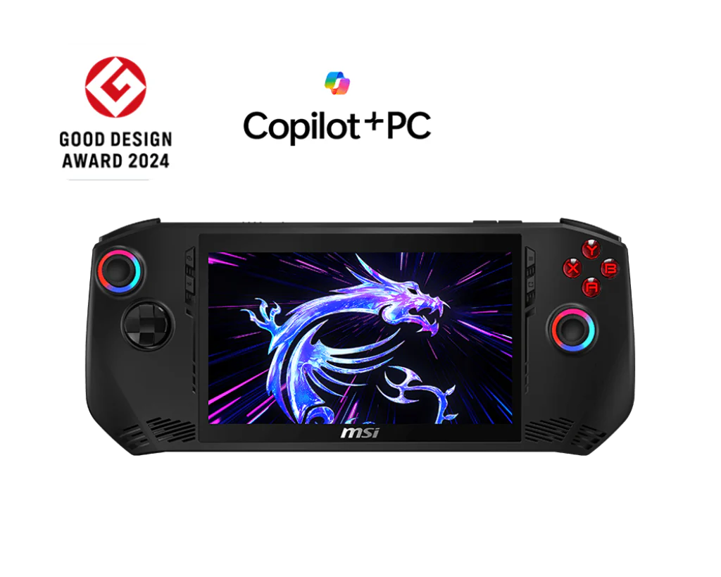 MSI Claw 7 AI+ A2VM-023SG 7" FHD+ 120Hz Handheld Gaming PC Intel Core Ultra 7 32GB 512GB
