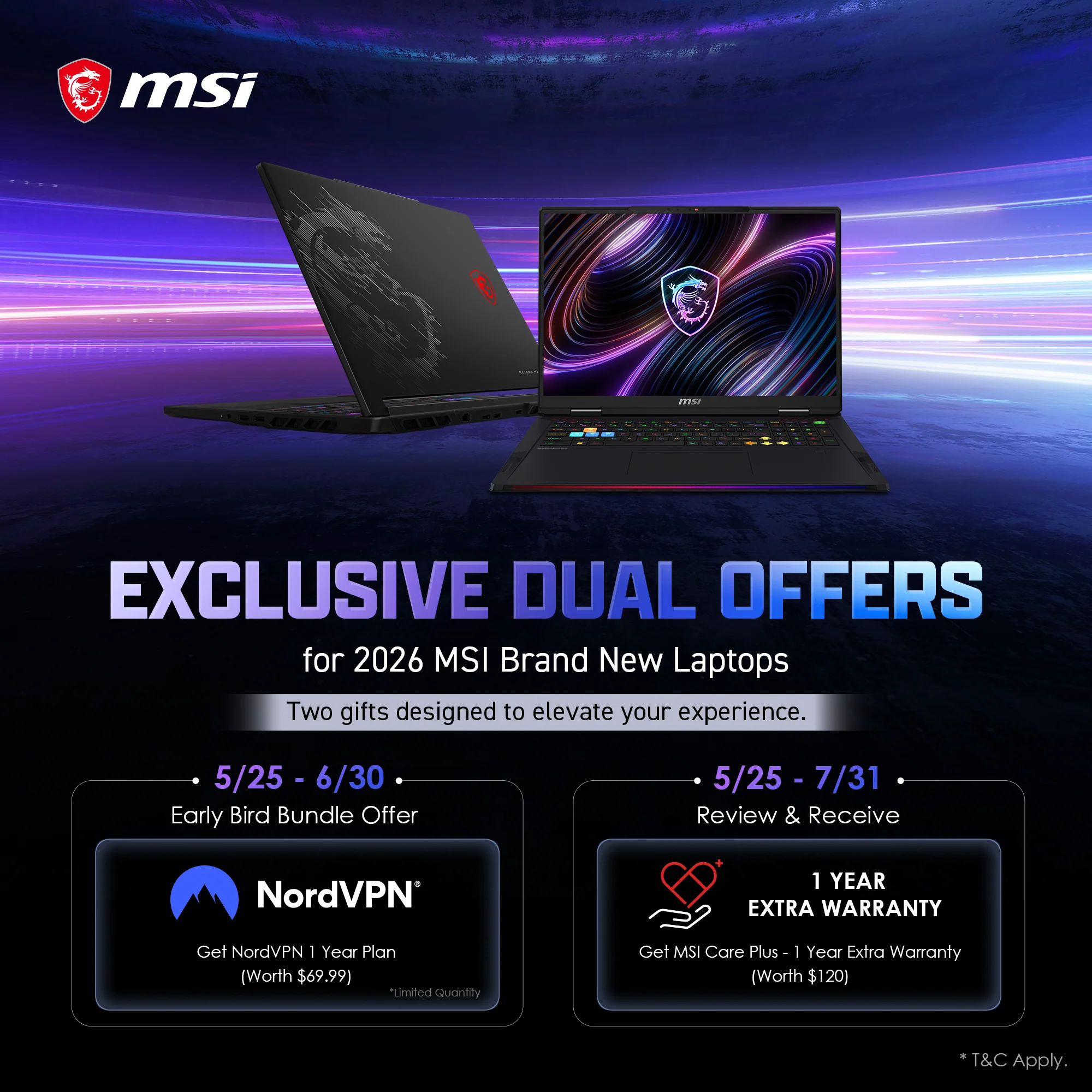 MSI Raider 16 Max HX B2WJ-217SG 16" QHD+ 240Hz OLED Gaming Laptop Intel Core Ultra 9 32GB 2TB - Image 2