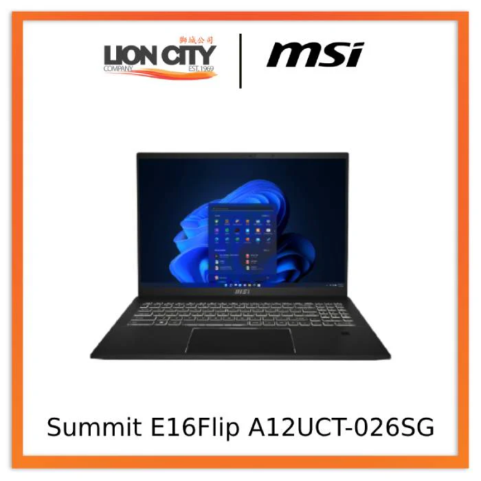 MSI Summit E16Flip A12UCT-026SG