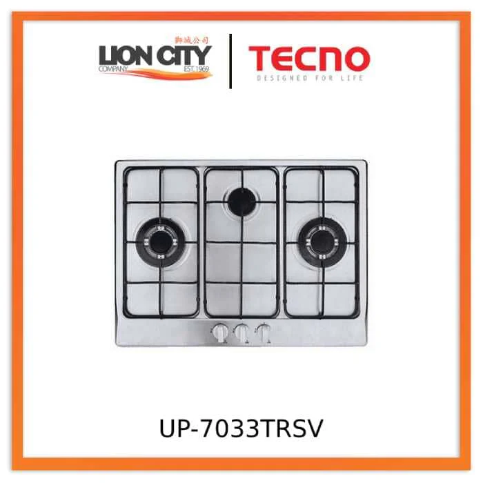 Tecno Uno UP 7033 TRSV Stainless Steel Hob Stainless Steel 68cm