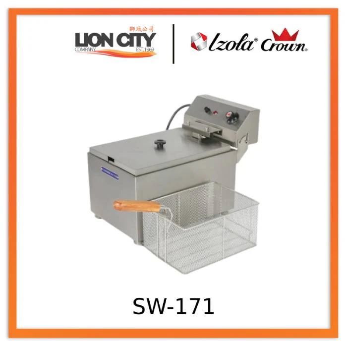 Crown SW-171 6 Litre Stainless Steel Electric Fryer