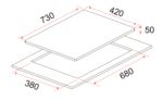 EF HB AV 271 A 70cm Radiant Built-in Ceramic Hob HBAV271A - Image 4