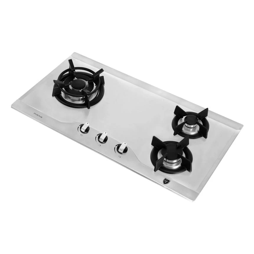 EF EFH 3762 TN VSB 78cm Built in Stainless Steel Gas Hob EFH3762TNVSB - Image 3
