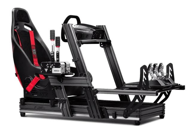 Next Level Racing NLR-E001 F-GT Elite Aluminum Simulator Cockpit - Wheel Plate Edition - Image 5