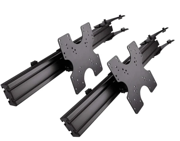 Next Level Racing NLR-E006 Elite Freestanding Triple Monitor Stand Add-On Carbon Grey - Image 4
