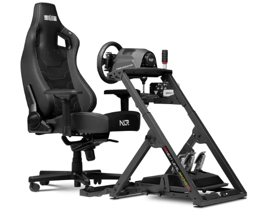Next Level Racing NLR-G005 Elite Gaming Chair Leather & Suede Edition , Black - Image 3