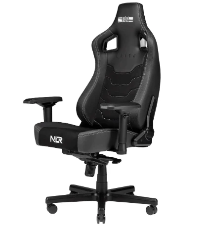 Next Level Racing NLR-G005 Elite Gaming Chair Leather & Suede Edition , Black - Image 5