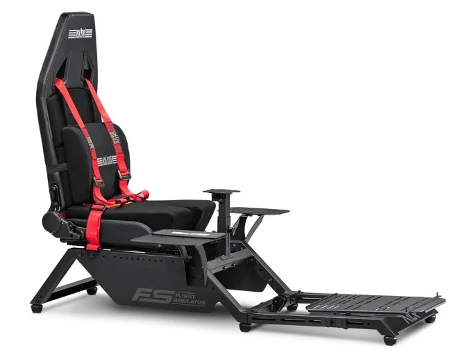 Next Level Racing NLR-S018 Flight Simulator, for Flight Only, Compatible with Major Controller Manufacturers, Keyboard Plate Included - Image 4