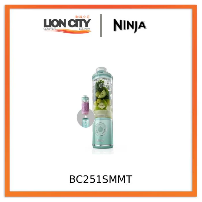 Ninja BC251SMGY/SMMT/SMNV Blast Max Portable Blender 650ml - Image 3