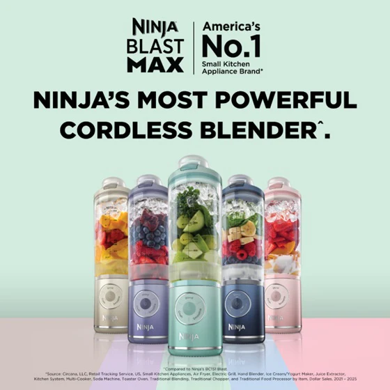 Ninja BC251SMGY/SMMT/SMNV Blast Max Portable Blender 650ml - Image 7