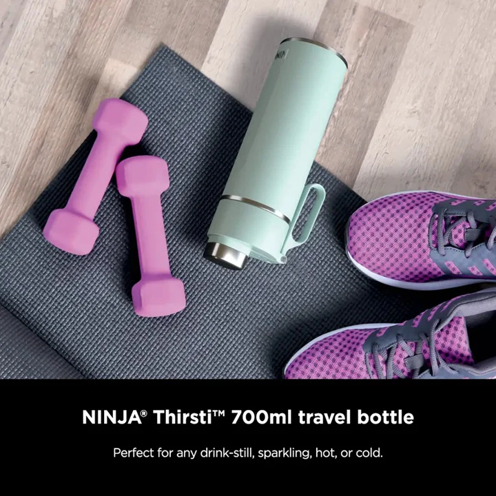 Ninja DW2401SMMT/WH/BK/BL Thirsti - The Leak-Proof Insulated Travel Bottle 700ml - Image 14