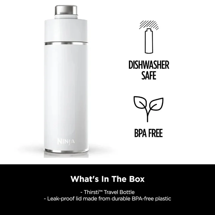 Ninja DW2401SMMT/WH/BK/BL Thirsti - The Leak-Proof Insulated Travel Bottle 700ml - Image 15