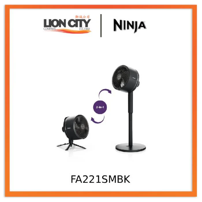 Ninja FA221SMBK/FA221SMWH Shark Flexbreeze Fan