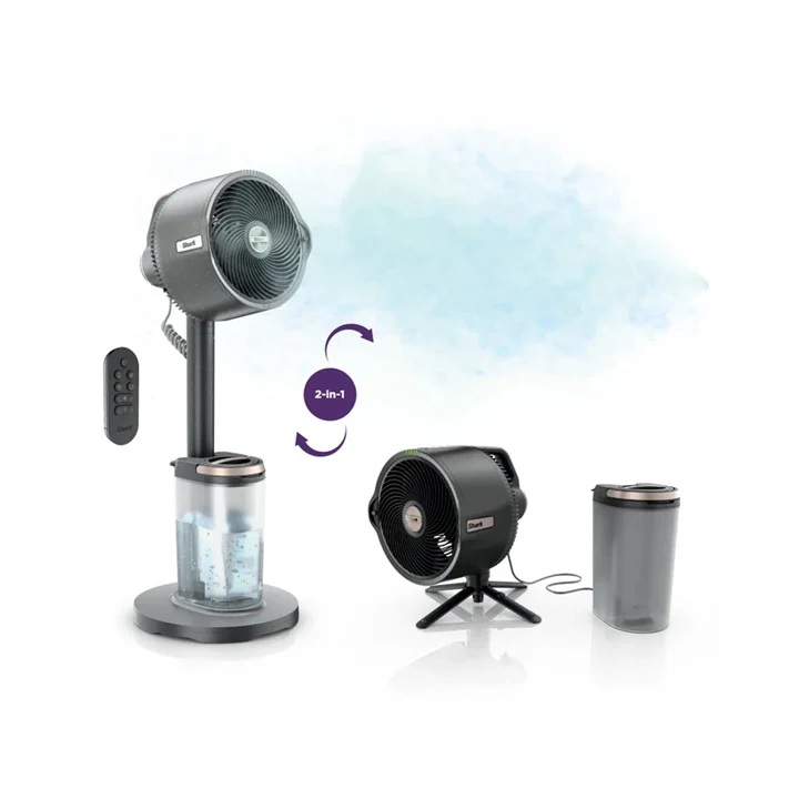 Ninja FA300SM/FA300SMWH Shark FlexBreeze™ Pro Mist Indoor & Outdoor Fan With Water Tank - - Image 2