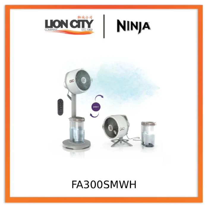 Ninja FA300SM/FA300SMWH Shark FlexBreeze™ Pro Mist Indoor & Outdoor Fan With Water Tank - - Image 3