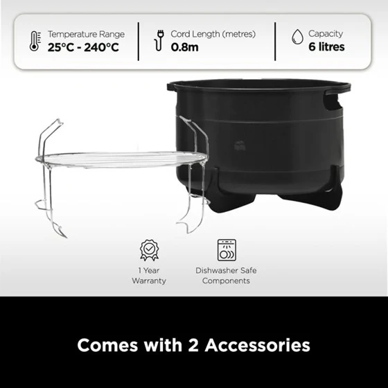 Ninja OL550SM 11-in-1 SmartLid Multi-Cooker 6L - Image 8