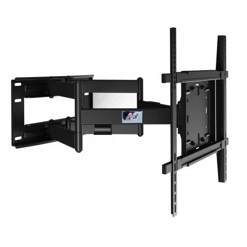 North Bayou NBSP-5 Ultrathin Heavy Duty TV Bracket / Size 75" - 110" TV Mount / Double Arm Swivel Bracket / Full Motion - Image 2