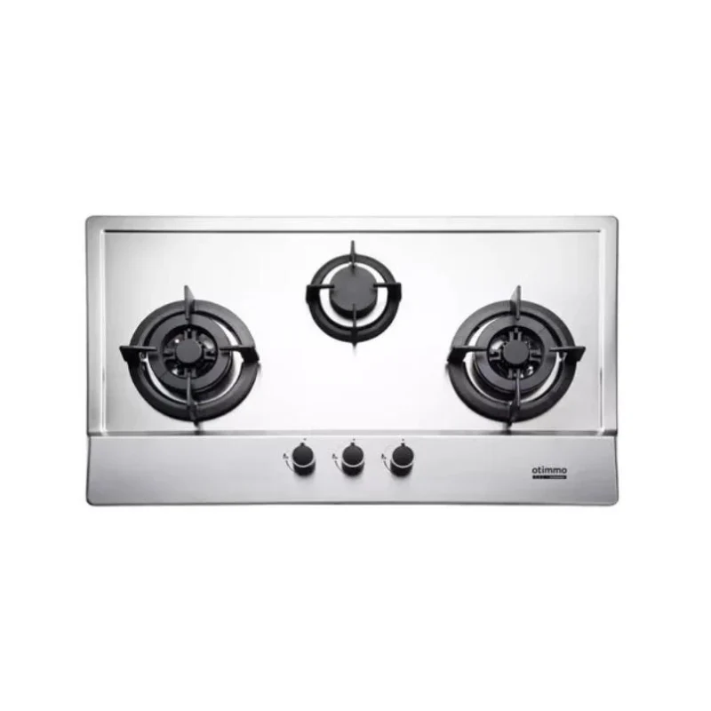 Europace EBH3391ULPG Otimmo 3 Burner 90cm Slim Built-in Gas Hob Cooker  (Stainless Steel) - Image 2
