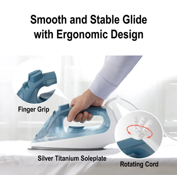 Panasonic NI-S430GSH 2300W Electric Steam Iron - Image 4