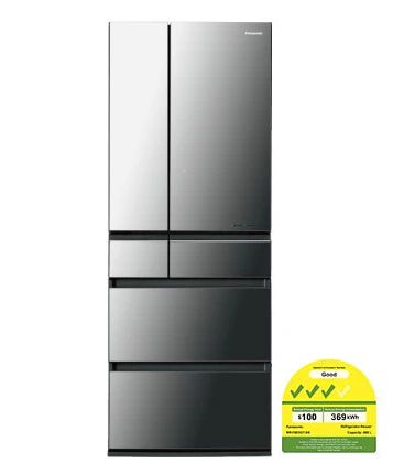 Panasonic NR-F603GT-SS 488L 6 Door Fridge - Image 2