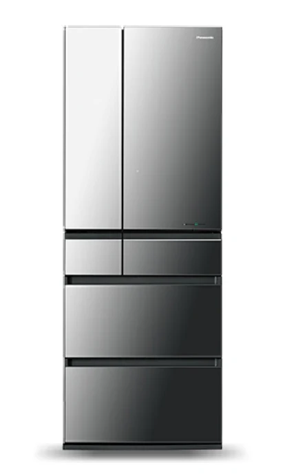 Panasonic NR-F603GT-X6 Premium MIJ Made In Japan 6-Door Refrigerator with Refined Full-flat Glass Design - Image 2