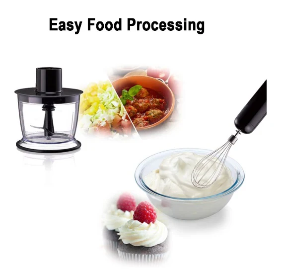 Panasonic MX-SS1BSP 3-in-1 Hand Blender Whisk Chopper (600W) - Image 5
