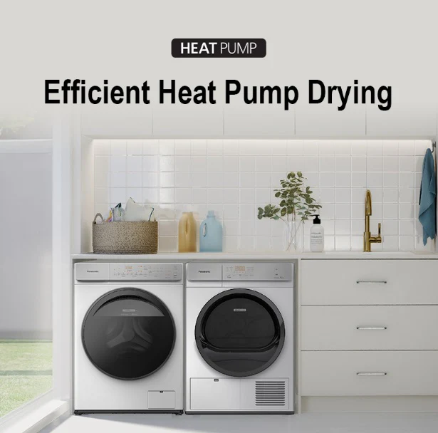 Panasonic NH-EH10JD1WS 10kg Gentle & Energy Efficient Drying Heat Pump Dryer - Image 6