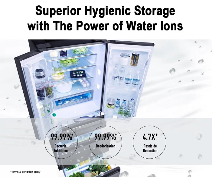 Panasonic NR-F603GT-TS Premium MIJ Made In Japan 6-Door Refrigerator - Image 4