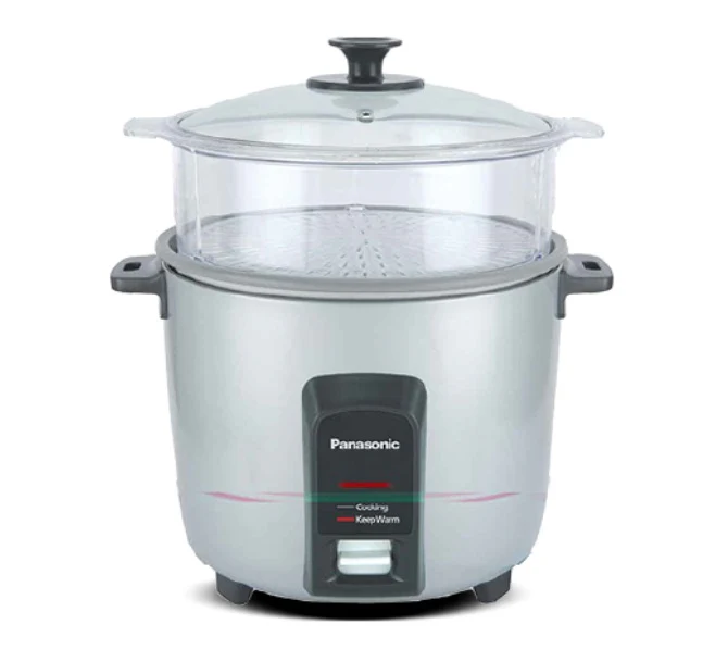 Panasonic SR-Y22FGJLSH 2.2L Conventional Rice Cooker with Steam Basket - Image 2