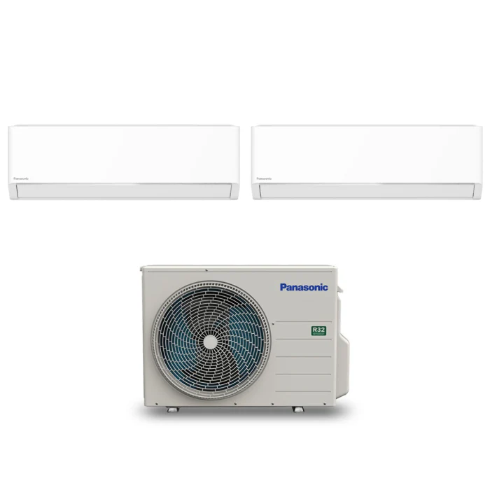 Panasonic System 2 Air Conditioner 5‑Tick Inverter 2×9000 BTU