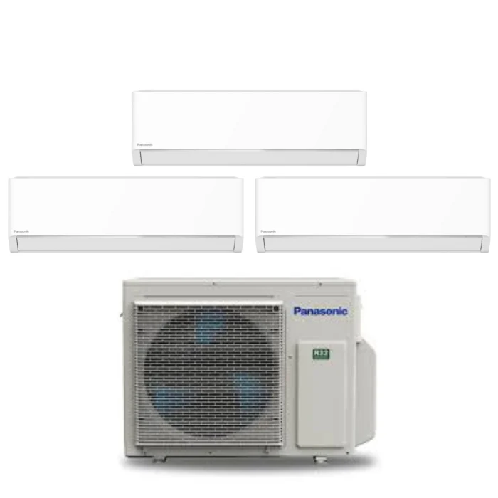 Panasonic System 3 Air Conditioner 5‑Tick Efficiency 3×9000 BTU