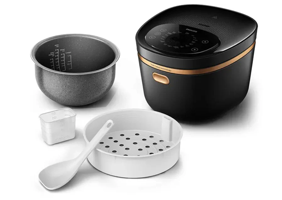 Philips HD4539/62 4L Induction Digital Rice Cooker - Image 5