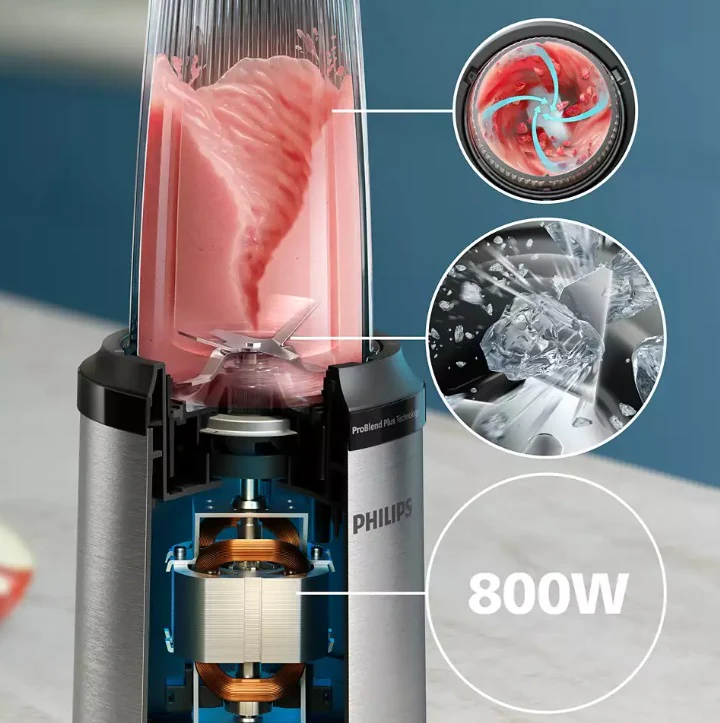 Philips HR2767/00 5000 Series Blender - Black & Stainless steel - Image 5