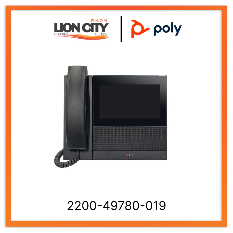 Poly CCX 600 Microsoft Teams Phone with handset PoE 2200-49780-019