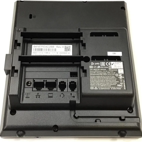 Poly OBI Edition VVX 250 4-Line Desktop IP Phone (2200-48822-025) - Image 3