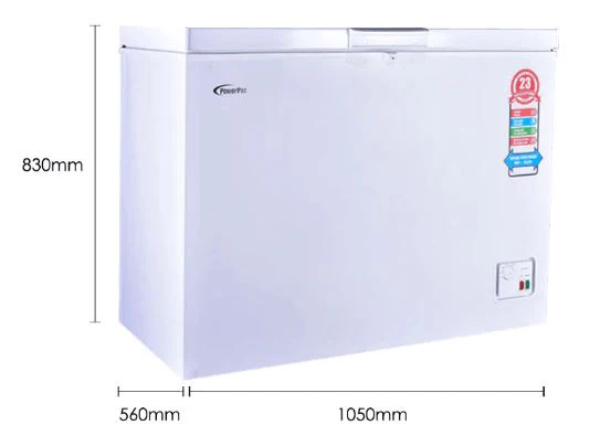PowerPac PPFZ250 250L Chest Freezer - Image 4