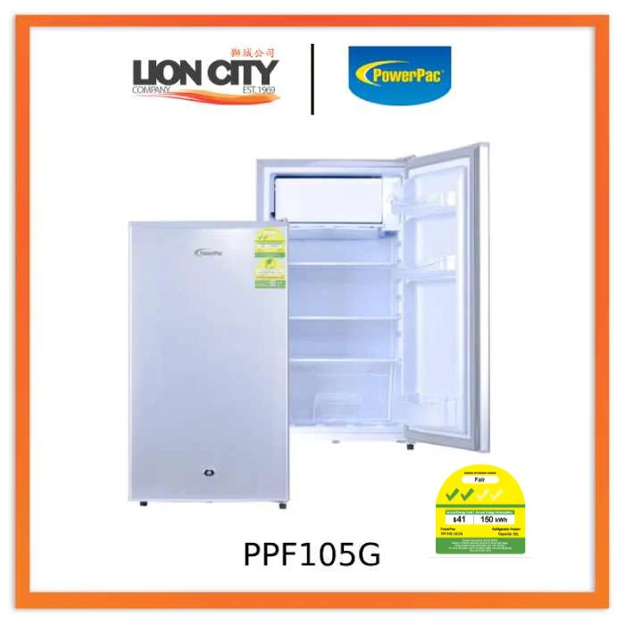 PowerPac PPF105 BK/G Bar Fridge 105L - Image 3