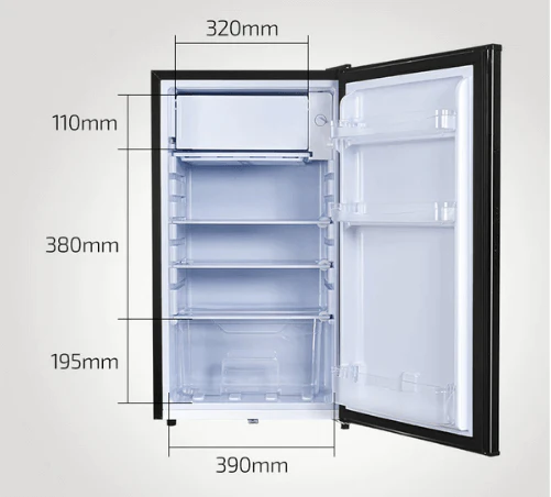 PowerPac PPF105 BK/G Bar Fridge 105L - Image 7