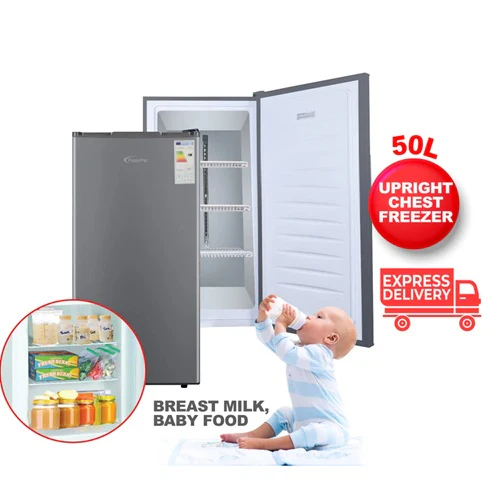 PowerPac PPFZ60 Upright Mini Freezer 60L - Image 3