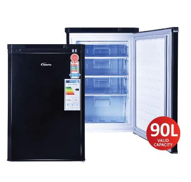 PowerPac PPFZ99 Black/Silver Chest Freezer 90L, Upright freezer, Freestanding Freezer - Image 2