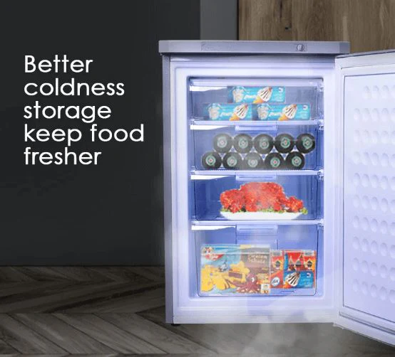 PowerPac PPFZ99 Black/Silver Chest Freezer 90L, Upright freezer, Freestanding Freezer - Image 5
