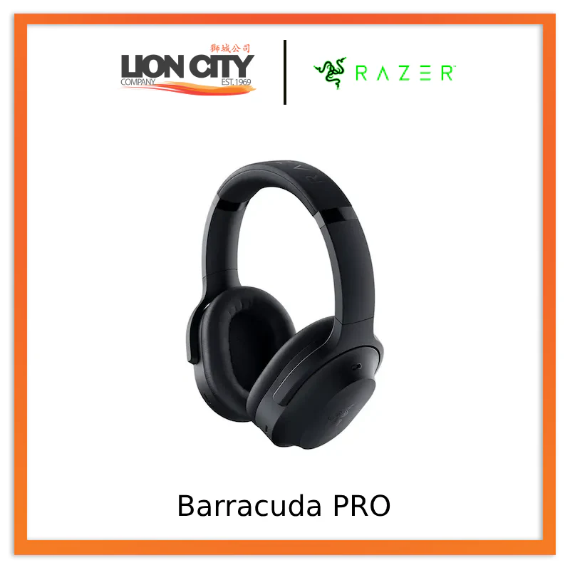 Razer Barracuda Pro - Wireless Gaming Headset with Hybrid ANC
