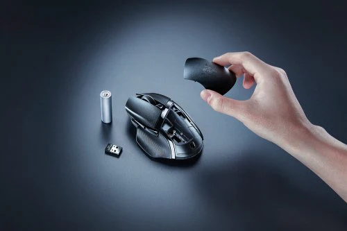 Razer Basilisk X HyperSpeed - Wireless Ergonomic Gaming Mouse - AP Packaging - Image 3