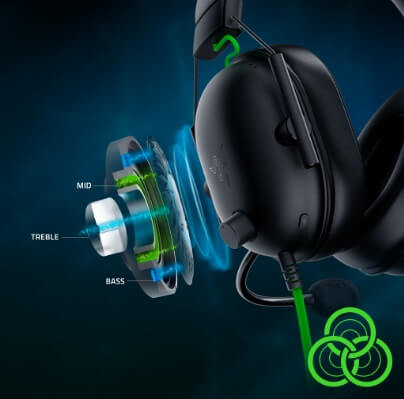 Razer BlackShark V2 X - Wired Gaming Headset - FRML Packaging - Image 7