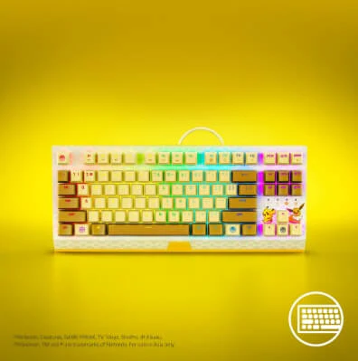 Razer BlackWidow V3 Tenkeyless - Green Switch - US - Pokemon Edition - Image 5