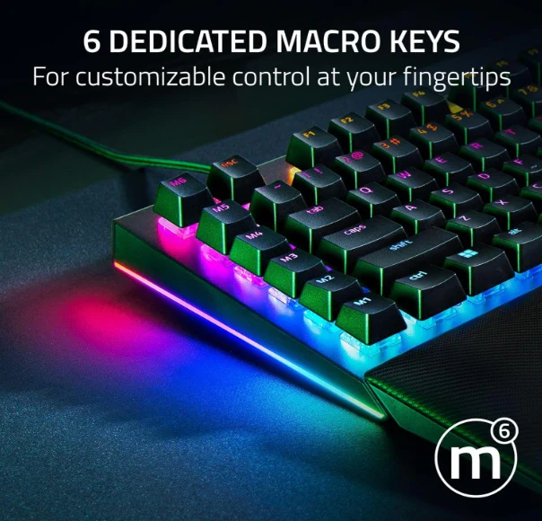 Razer BlackWidow V4 -Green Mechanical Switches - Image 4